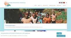 Desktop Screenshot of pediatricpraziquantelconsortium.org